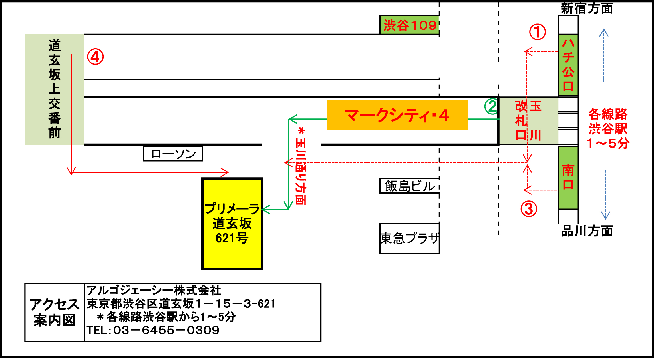 アクセスマップ